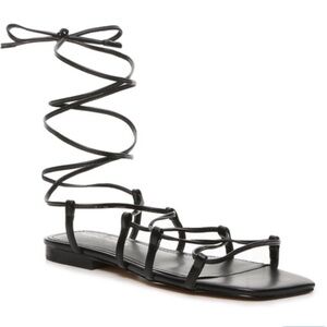 Marc fisher lace up sandals